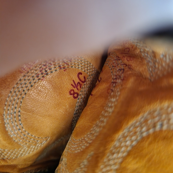 Youth JUSTIN Black Cowboy Boots  Size 8.5 C - Picture 12 of 13